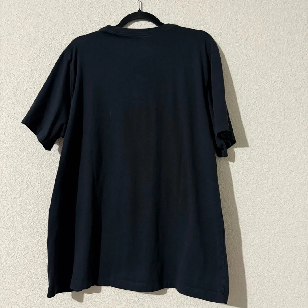 Air Jordan Black Tee with Iconic Logo